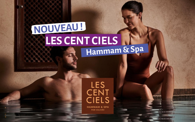 Nouveau : hammam et spa "Les cent ciels Lyon"
