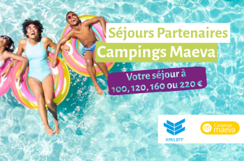 Séjours partenaires : Campings Maeva