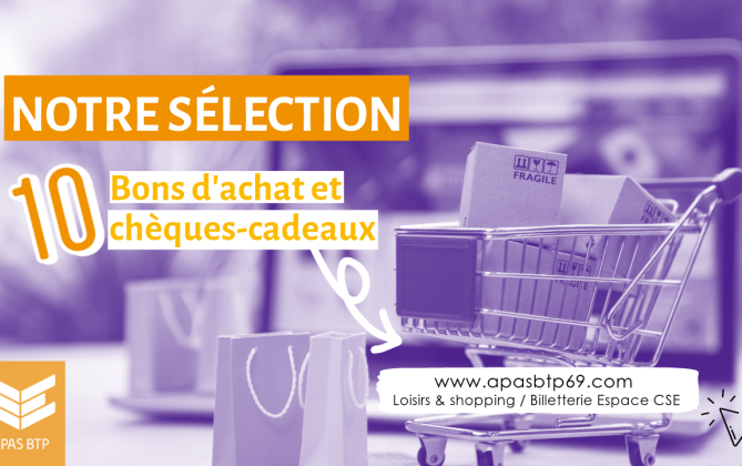 NOTRE SÉLECTION : 10 e-cartes cadeaux
