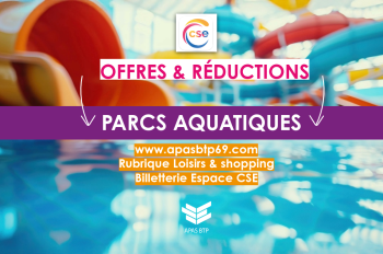 Billetterie : Parcs aquatiques
