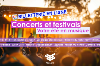 Cet été, sortez avec l'APAS BTP !