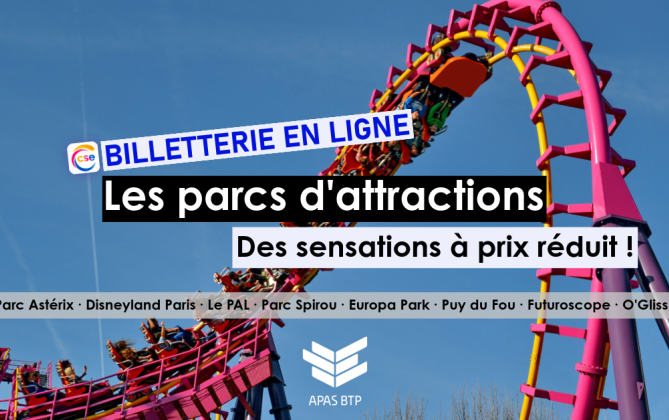 Réductions sur les attractions !