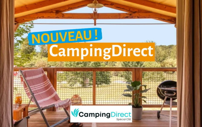 Nouveau partenaire : CampingDirect