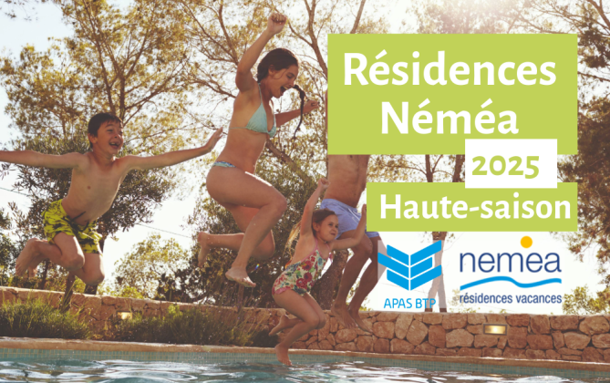 Séjours partenaires : Néméa Haute-saison 