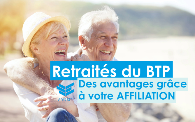 Nouveau ! Retraités : 1re année d'affiliation OFFERTE