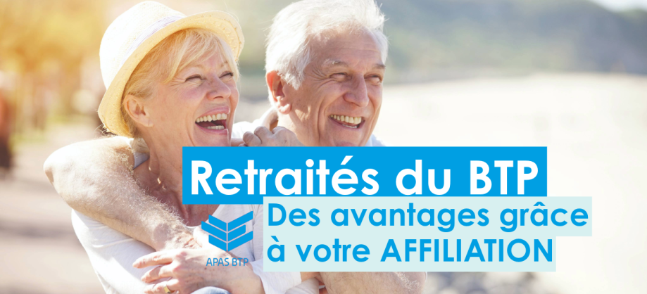 Nouveau ! Retraités : 1re année d'affiliation OFFERTE