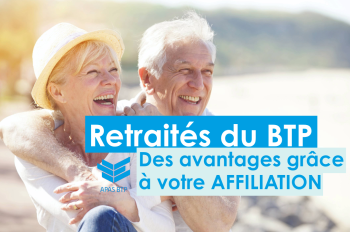 Nouveau ! Retraités : 1re année d'affiliation OFFERTE