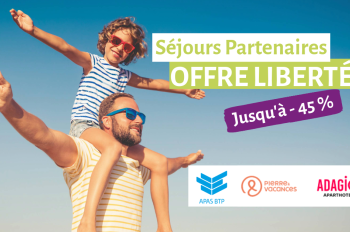 Séjours partenaires : Offre Liberté