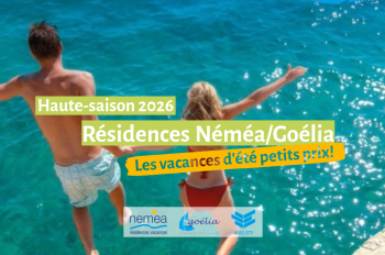 Séjours partenaires : Néméa/Goélia haute saison