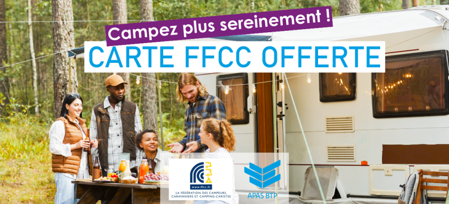 Camping : la carte FFCC