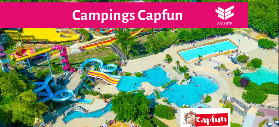 Séjour partenaires : Campings Capfun